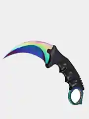 Морской нож керамбит Cs Go имитирующий клык тигра