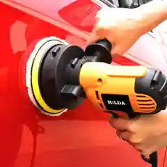 Электрическая машинка для полировки авто