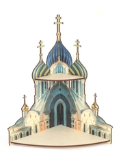 Угловая полка для икон, Иконостас настольный, настенный, BOGATAstudio, подарок родителям