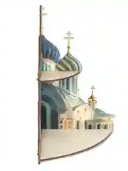 Угловая полка для икон, Иконостас настольный, настенный, BOGATAstudio, подарок родителям