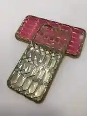 Фуксия защитный силиконовый чехол для iPhone 6, со стразами