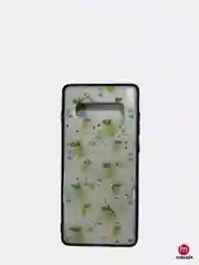 Чехол для Samsung Galaxy S10 Plus самсунг S10 Plus имитация стекла с силиконовыми краями