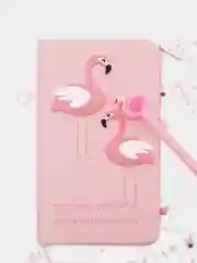 Набор для заметок: ежедневник "Flamingo" и ручка