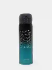 Голубой термокружка "Night stars", термос для чая и кофе 350/500мл