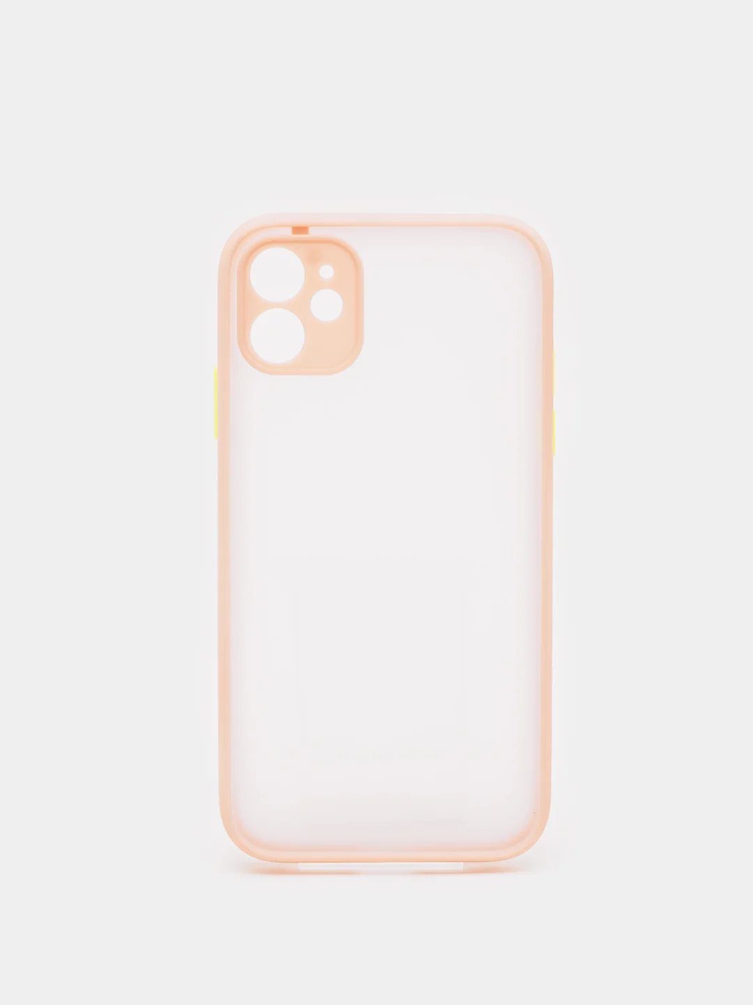 Розовый чехол для iPhone "Matt", айфон 6 6s 7 8 Plus SE X Xs XR 11 12 Pro Max mini