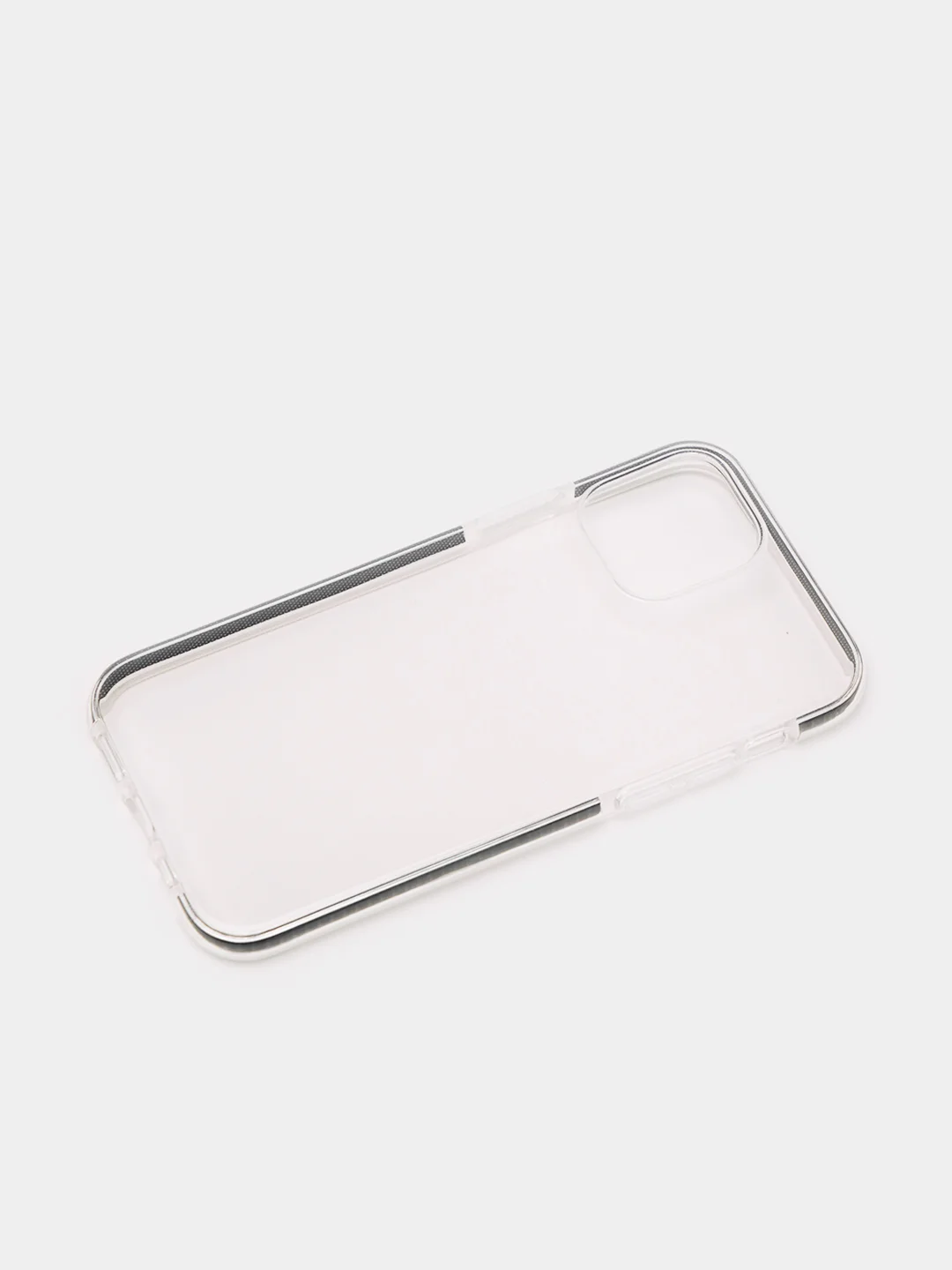 Черный чехол для iPhone "Transparent", 7 8 Plus X Xs XR SE Max 11 Pro Max 12 Pro mini