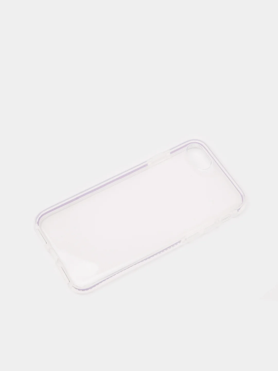 Лавандовый чехол для iPhone "Transparent", 7 8 Plus X Xs XR SE Max 11 Pro Max 12 Pro mini