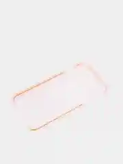 Оранжевый чехол для iPhone "Transparent", 7 8 Plus X Xs XR SE Max 11 Pro Max 12 Pro mini