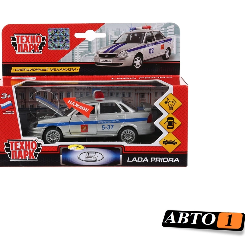 Технопарк Моделька (машина) лада приора спорт тмс (lada priora sport ...