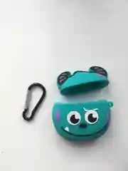 Зеленый чехол для наушников airpods 2