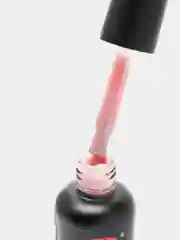 База каучуковая серебристо-розовая, UV/LED Camouflage base Silver Rose, 8 мл, PNB США