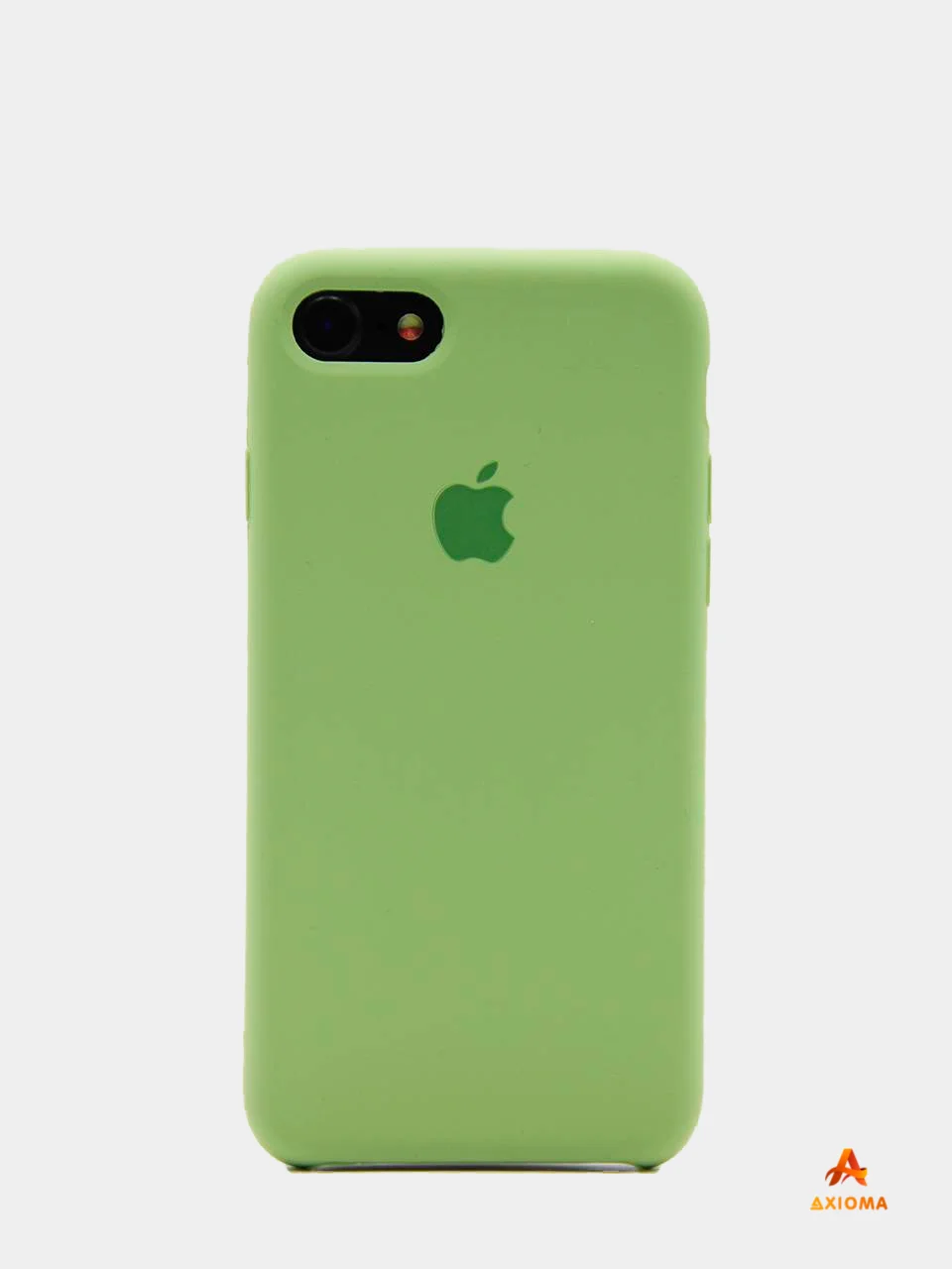 Лайм чехол Silicon Case для iPhone 7 / 8 / SE 2020, силиконовый с логотипом
