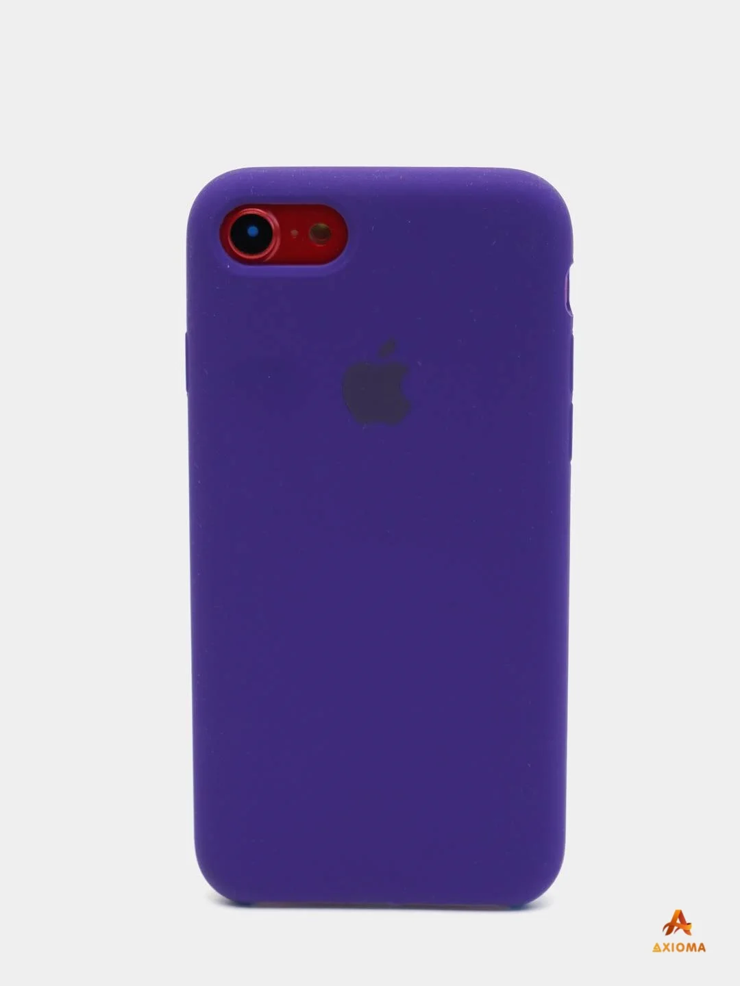 Фиолетовый чехол Silicon Case для iPhone 7 / 8 / SE 2020, силиконовый с логотипом