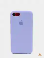 Лавандовый чехол Silicon Case для iPhone 7 / 8 / SE 2020, силиконовый с логотипом