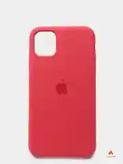 Коралловый чехол Silicon Case для iPhone 11 Pro, силиконовый, с логотипом