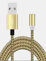 Золотой магнитный кабель: micro-usb/ lighting/ type-c