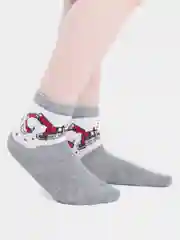 Серый носки детские для мальчика с эксковатором
