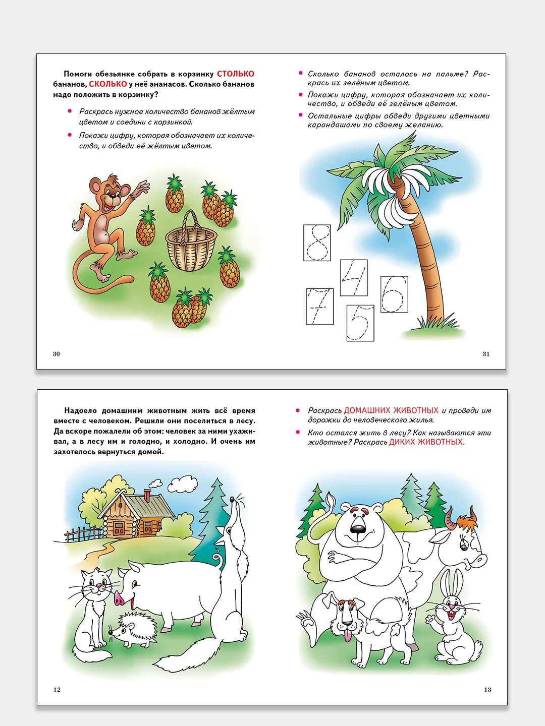 "Чудо-обучайка Математика. Моторика. Логика", 4-6 лет, Елена Бортникова