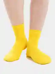 Желтый носки женские цветные