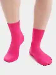 Фуксия носки женские цветные
