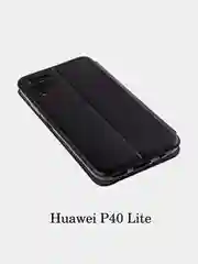 Черный чехол-книжка для Huawei P40 Lite, 3 расцветки