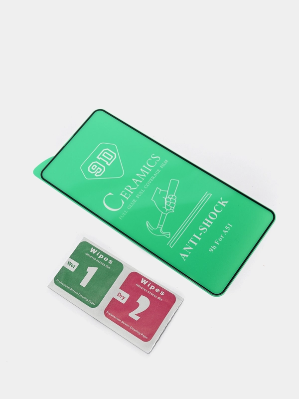 Защитное стекло Ceramics 9D Full Glue для Samsung Galaxy A series