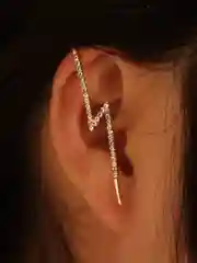 Серебряный серьги-иглы