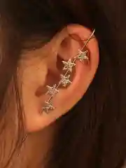 Серебряный серьги-иглы