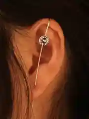 Серебряный серьги-иглы