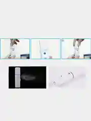 Ручной увлажнитель для лица, портативное зеркало с USB-зарядкой, устройство для нано-спрея
