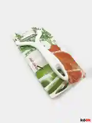 Белый овощечистка рогатка