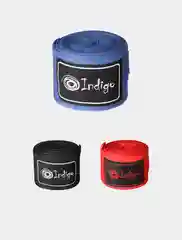 Черный бинт боксёрский Indigo, 2 шт