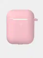 Розовый силиконовый чехол для AirPods 1/2, Prime Line