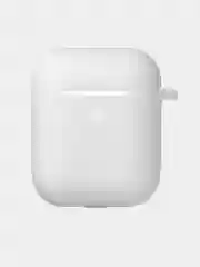 Белый силиконовый чехол для AirPods 1/2, Prime Line
