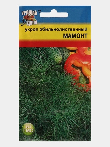 Семена Укроп среднеспелый "Мамонт", 2 г