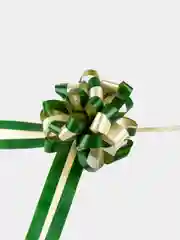 Зеленый бант-шар, двухцветный