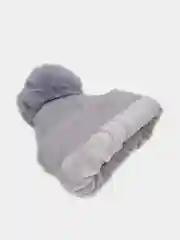 Белый шапка с помпоном, 5 цветов