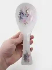 Белый подставка под ложку