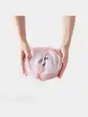 Складная тканевая корзина для белья с ручками