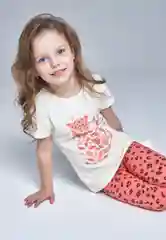 Трикотажные брюки для девочки KOGANKIDS