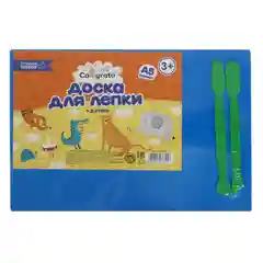 Синий доска для лепки с двумя стеками