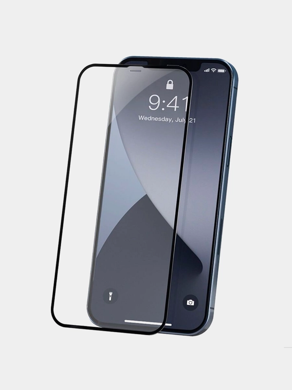 Защитное стекло, для IPhone 12 Pro Max, 13 Pro Max на айфон, для айфон, с черной рамкой