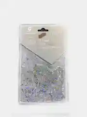 Серебряный стразы для дизайна ногтей