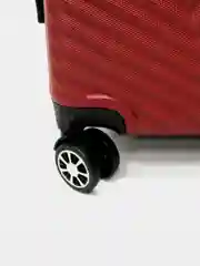 Угольный пластиковый чемодан Kartex 0201