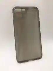 Угольный силиконовый прозрачный чехол iPhone 6/6s