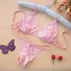 Стринги с бюстгальтером