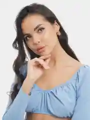 Серьги-кольца "Вильнюс"