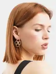 Фигурные серьги-гвоздики "Анастасия"