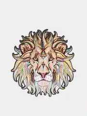 Коричневый панно из дерева, 15 см (Р)