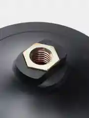 Тарелка опорная для УШМ 125мм, пластиковая, на липучке (Velcro), М14, без адаптера, Чеглок
